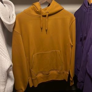 NWT Uniqlo U Pullover Hoodie Yellow XS